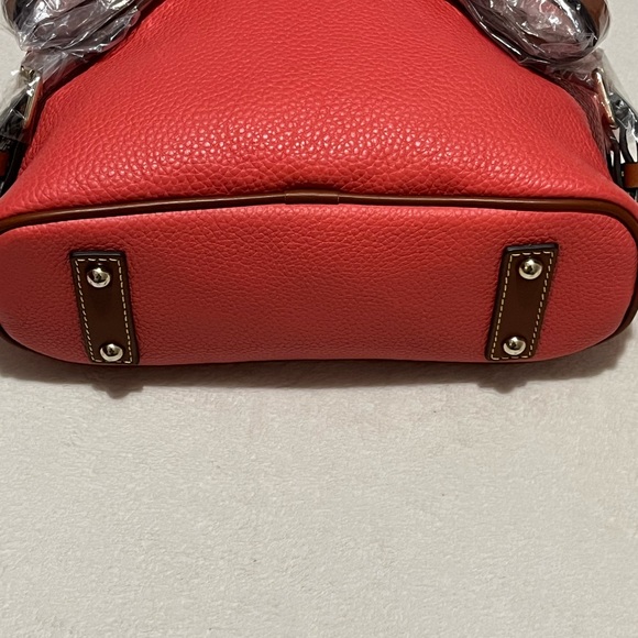 NWT Dooney & Bourke Pebble Grain Backpack- Geranium - Picture 6 of 13